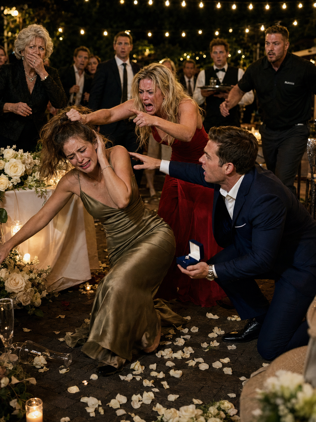 My husband’s best friend PULLED MY HAIR during his proposal and had a public MELTDOWN