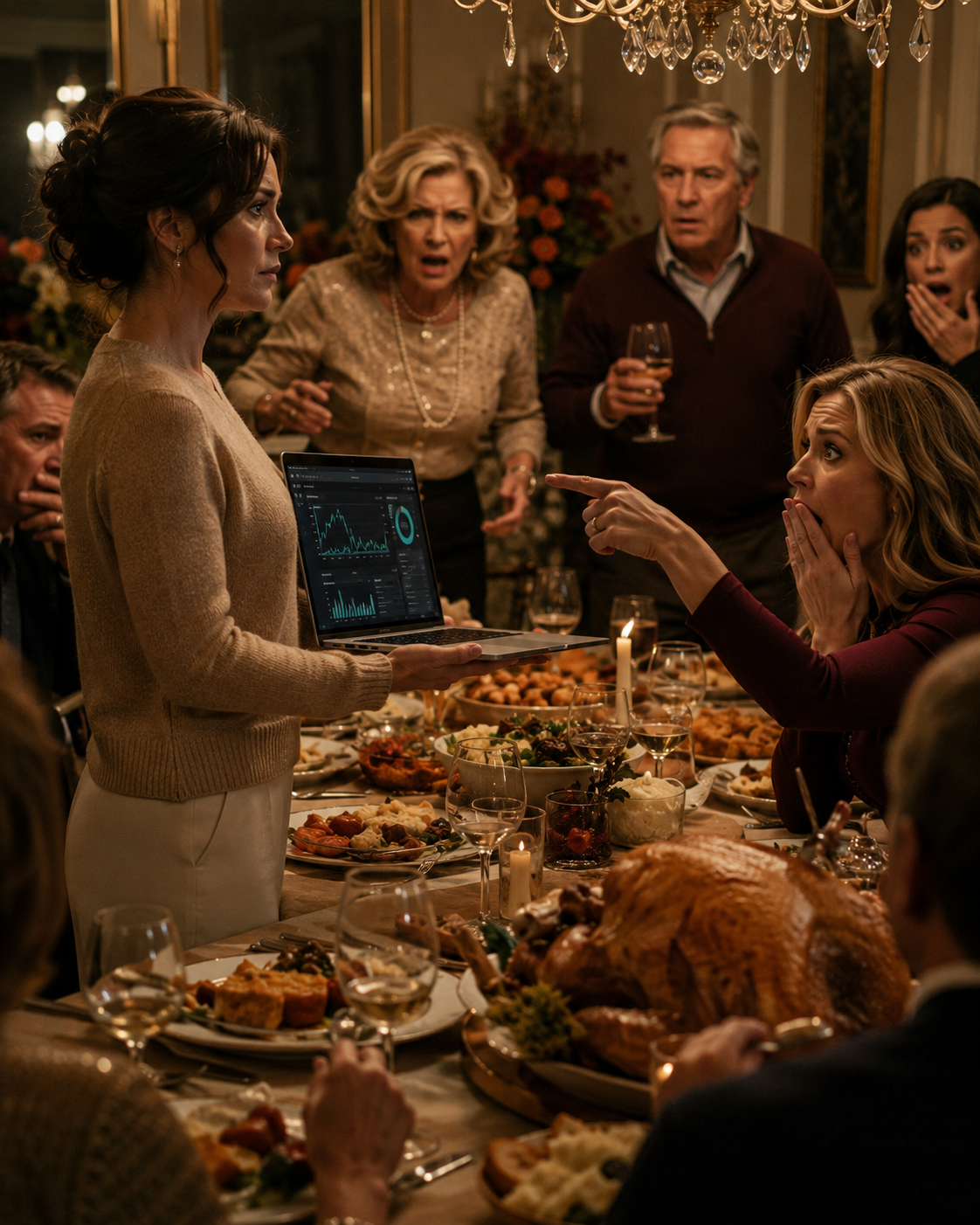 At Thanksgiving, My Sister Discovered I Had $12 Million And My Family Demanded….