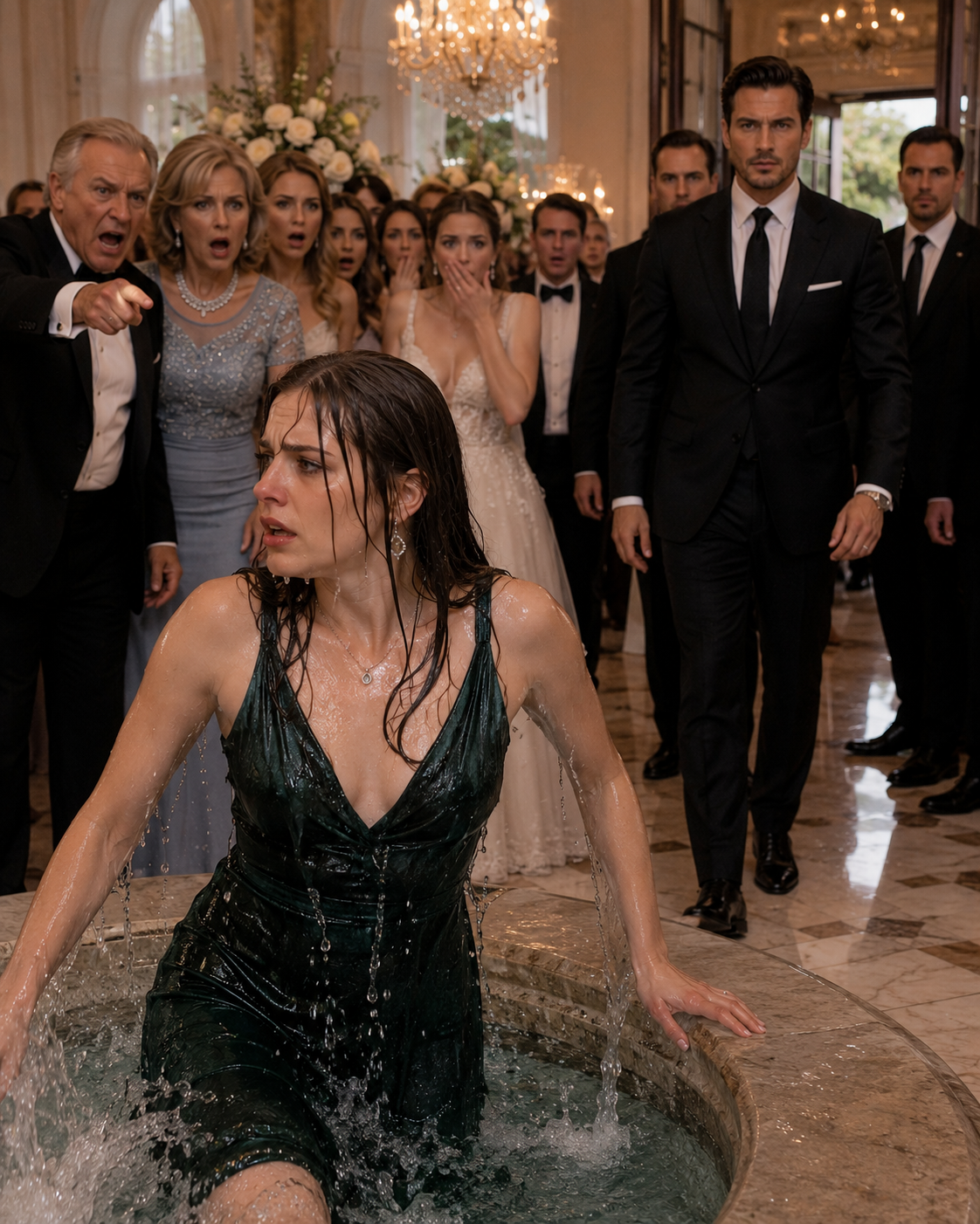 My Family Mocked Me at the Wedding, Then My Billionaire Husband Walked In and…