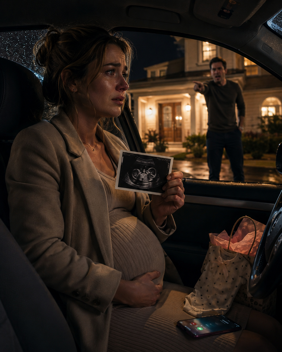 My Husband Found Out I Was Pregnant And Said: “That’s Not My Child” And Kicked Me Out. I Slept…