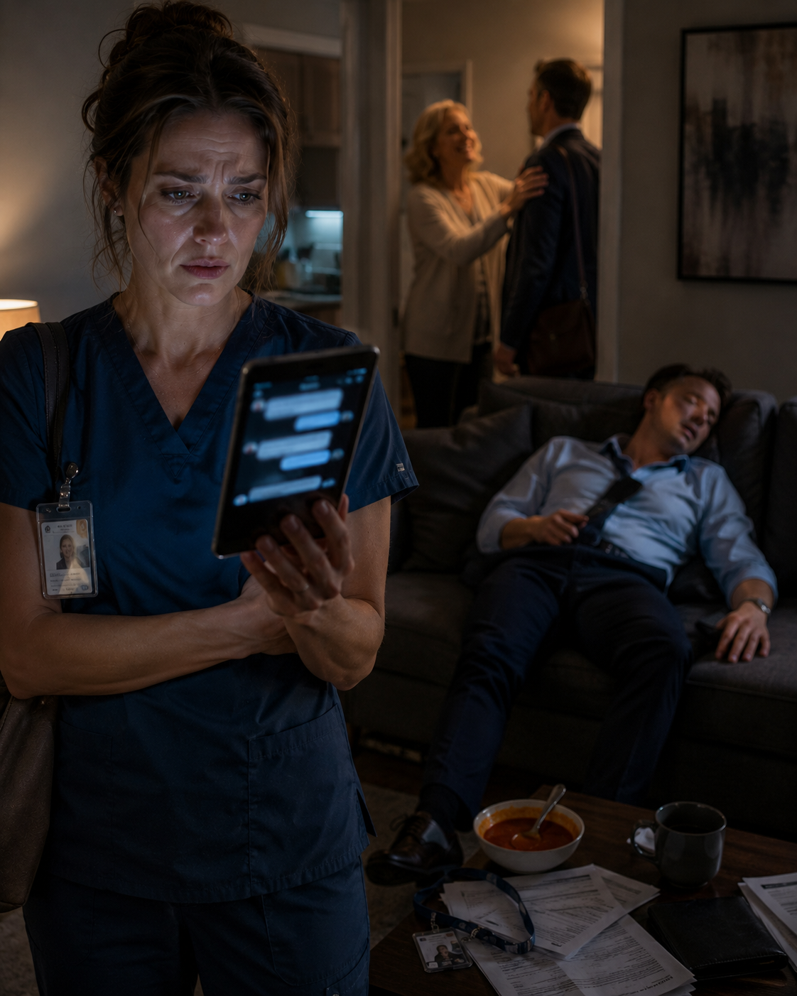 My husband arranged a date with another woman while I worked night shifts… and my mother welcomed…