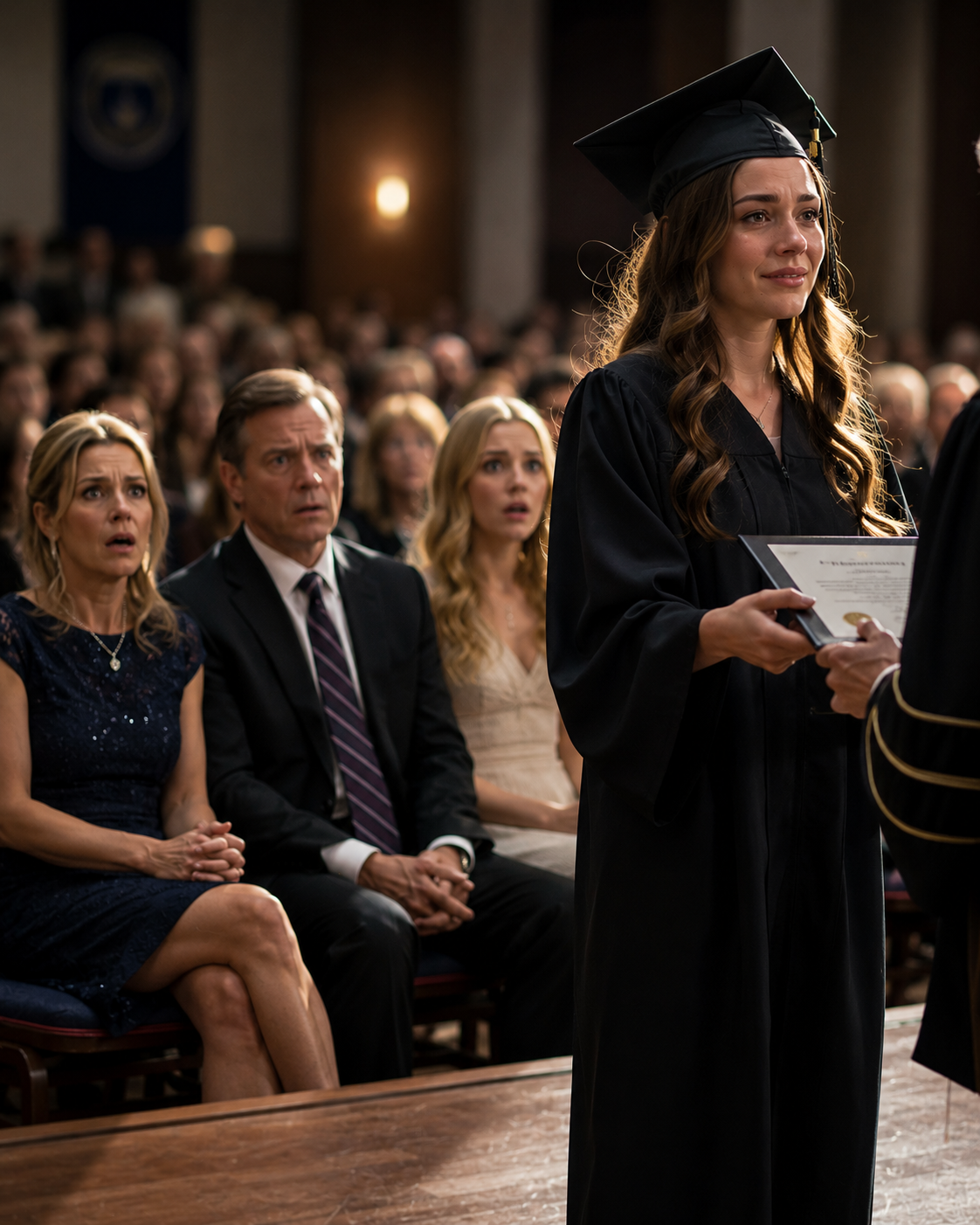 My Parents Paid For My Sister’s College But Not Mine At Graduation, Their Faces Went Pale, When…