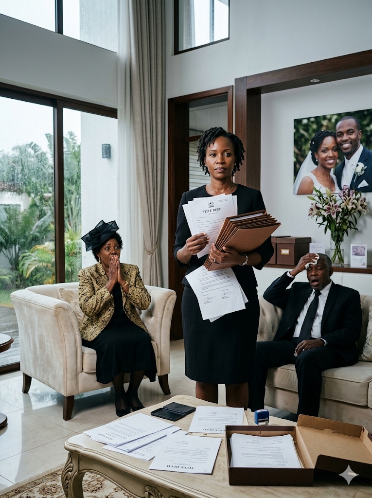 THE DAY THEY BURIED HER HUSBAND, HIS FAMILY TRIED TO STEAL HER HOME