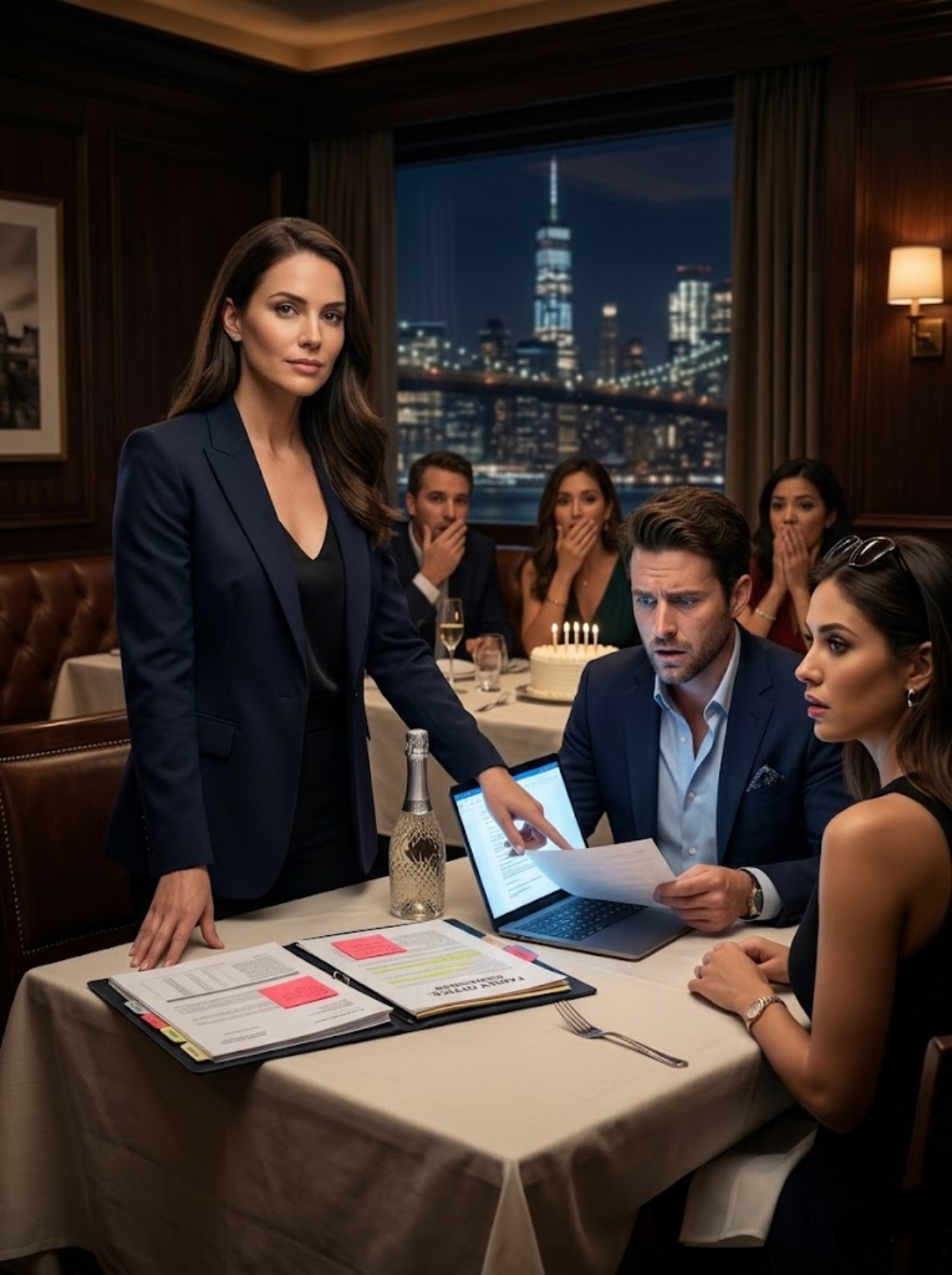 MY HUSBAND CALLED ME “NOT REMARKABLE ENOUGH” AFTER HIS FEMALE FRIEND LAUGHED AT ME—SO I USED HIS BIRTHDAY DINNER TO SHOW THEM WHO PAID FOR HIS ENTIRE LIFE