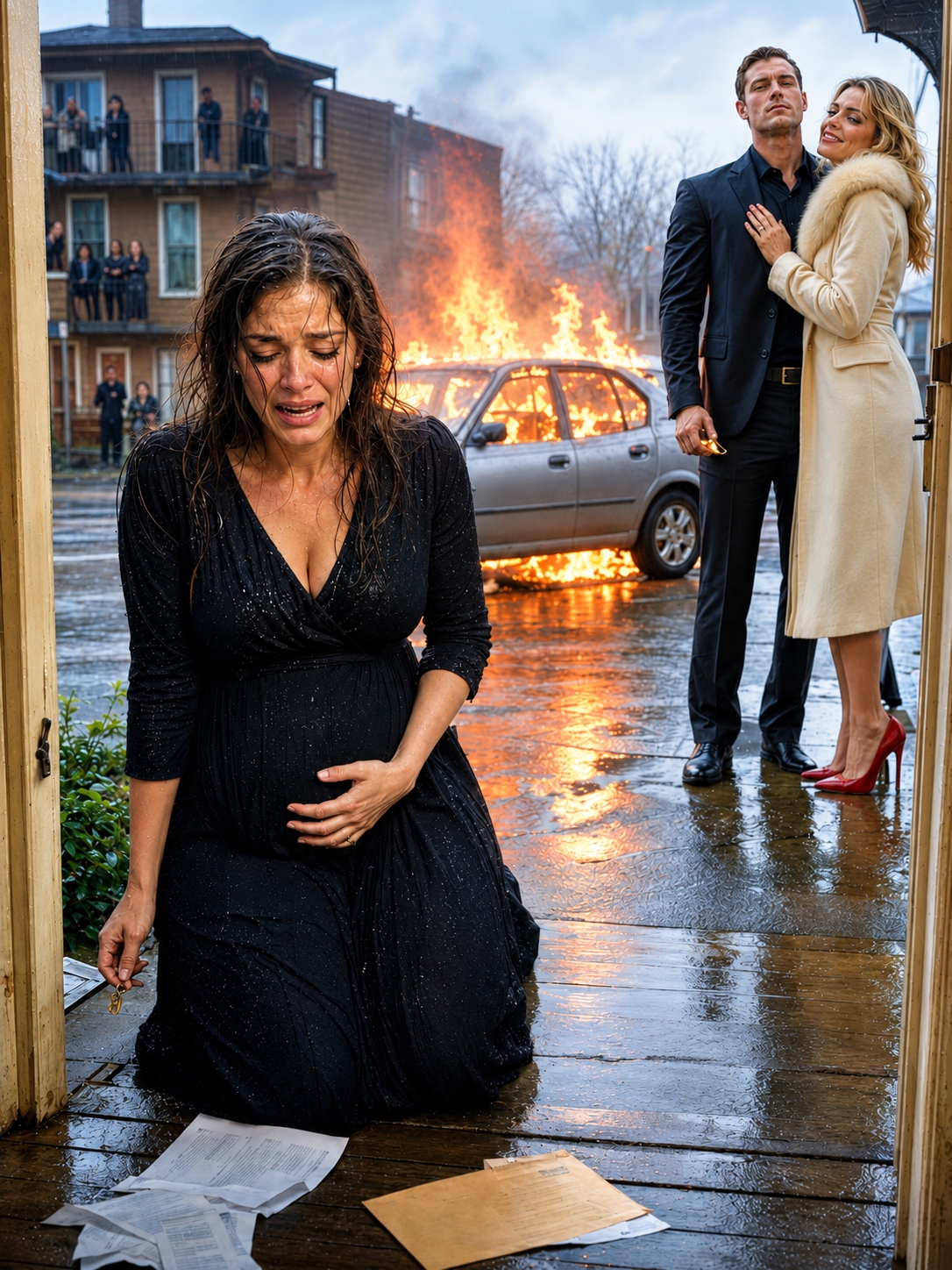 THE DAY HE BURNED HIS PREGNANT WIFE’S CAR, HE DIDN’T KNOW HER DEAD FATHER HAD LEFT HER FIVE BILLION DOLLARS