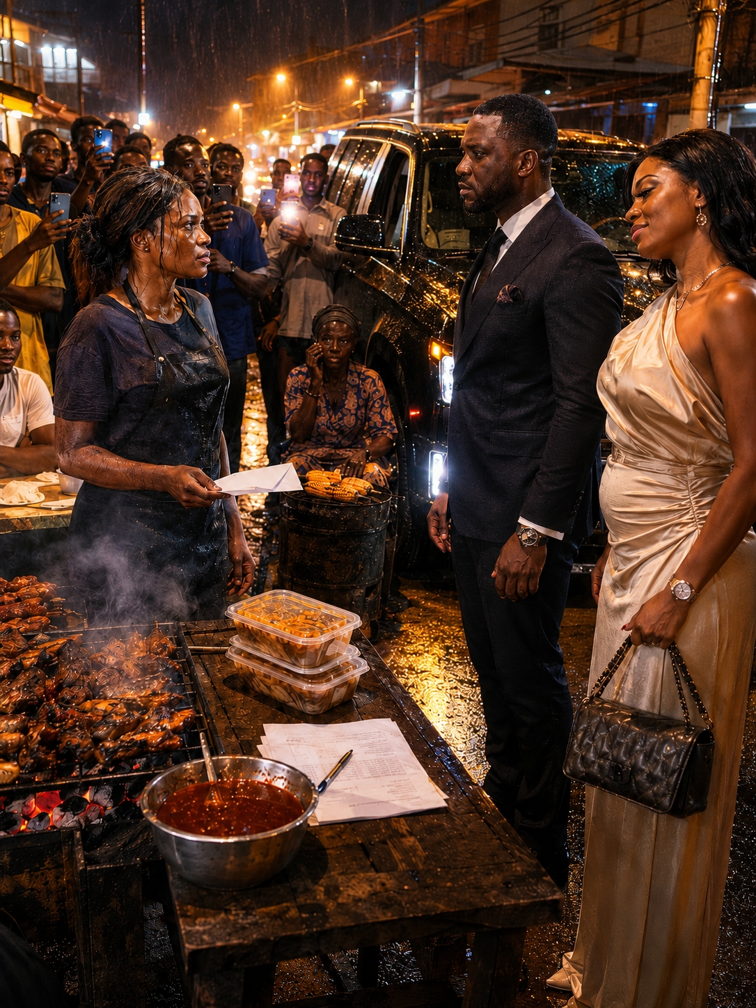 THE WOMAN HE CALLED POOR OWNED THE ROOM HE BEGGED TO ENTER