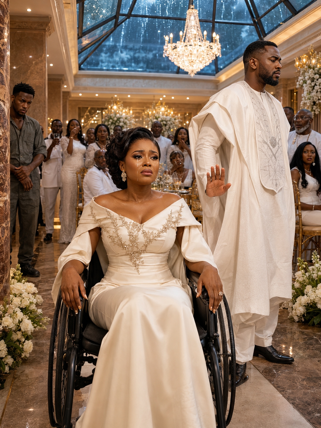 THE BILLIONAIRE IN THE WHEELCHAIR WAS LEFT AT THE ALTAR — THEN THE MECHANIC SHE WAS FORCED TO MARRY FOUND THE CHILDREN THEY SAID WERE DEAD