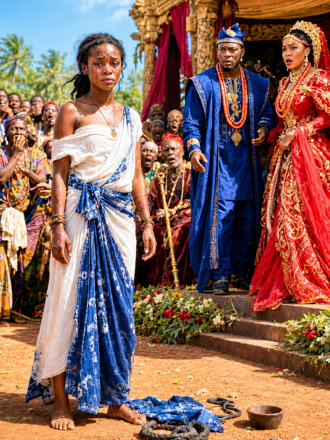 THE GIRL THEY LEFT FOR DEAD WALKED INTO THE WEDDING BEFORE THE VOWS WERE SPOKEN