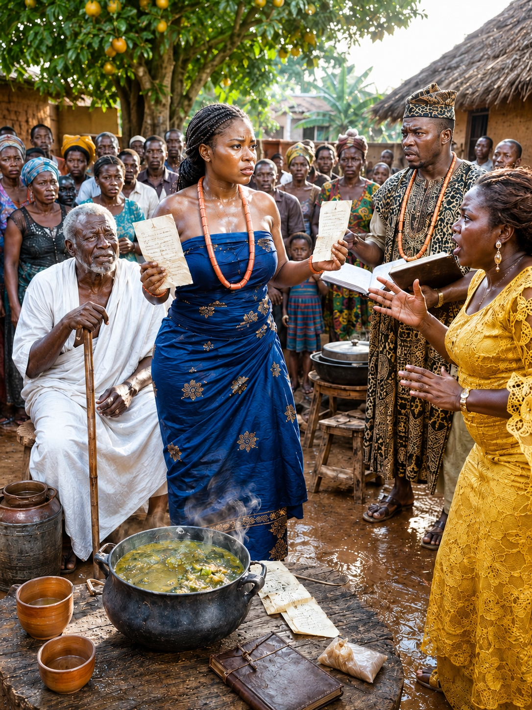 THE BEAUTY OF OTULU WAS WORSHIPPED LIKE A QUEEN—UNTIL HER FATHER FELL SICK AND THE WHOLE VILLAGE WATCHED HER BEG FOR WATER