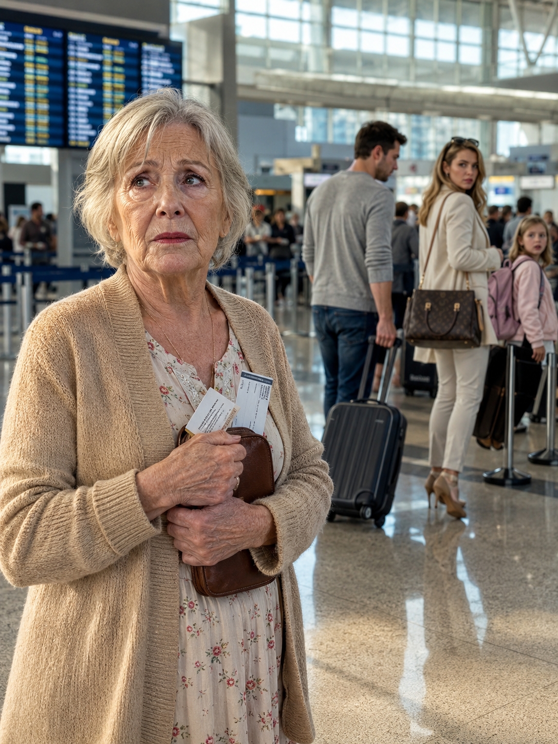 THEY LEFT THEIR MOTHER AT THE AIRPORT WITH NO MONEY—NOT KNOWING SHE WAS ON HER WAY TO ERASE THEM FROM EVERYTHING