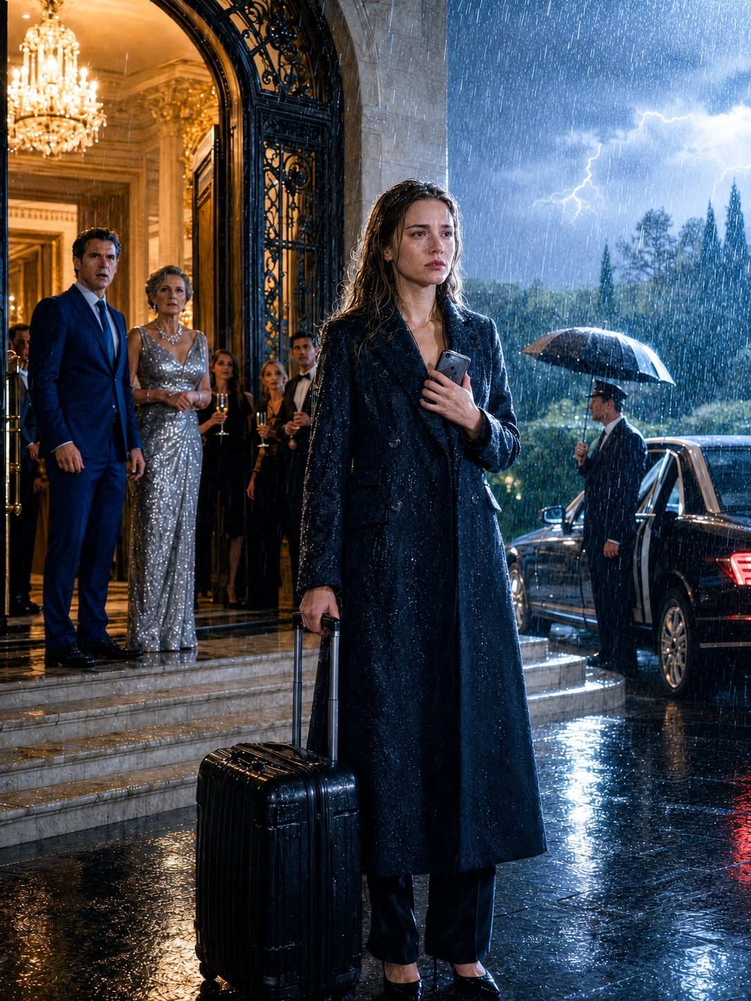 THE NIGHT HE THREW ME INTO THE RAIN, MY FATHER CANCELED HIS ENTIRE EMPIRE