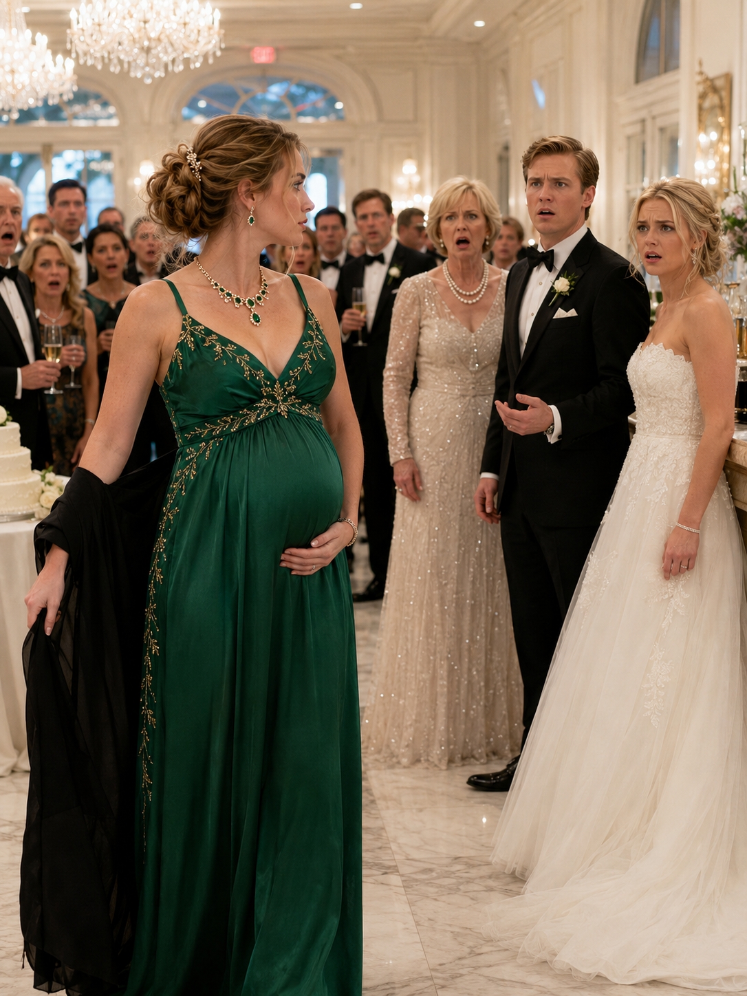 THE WOMAN HE CALLED BARREN WALKED INTO HIS WEDDING PREGNANT — AND BROUGHT THE PROOF THAT DESTROYED HIS FAMILY NAME