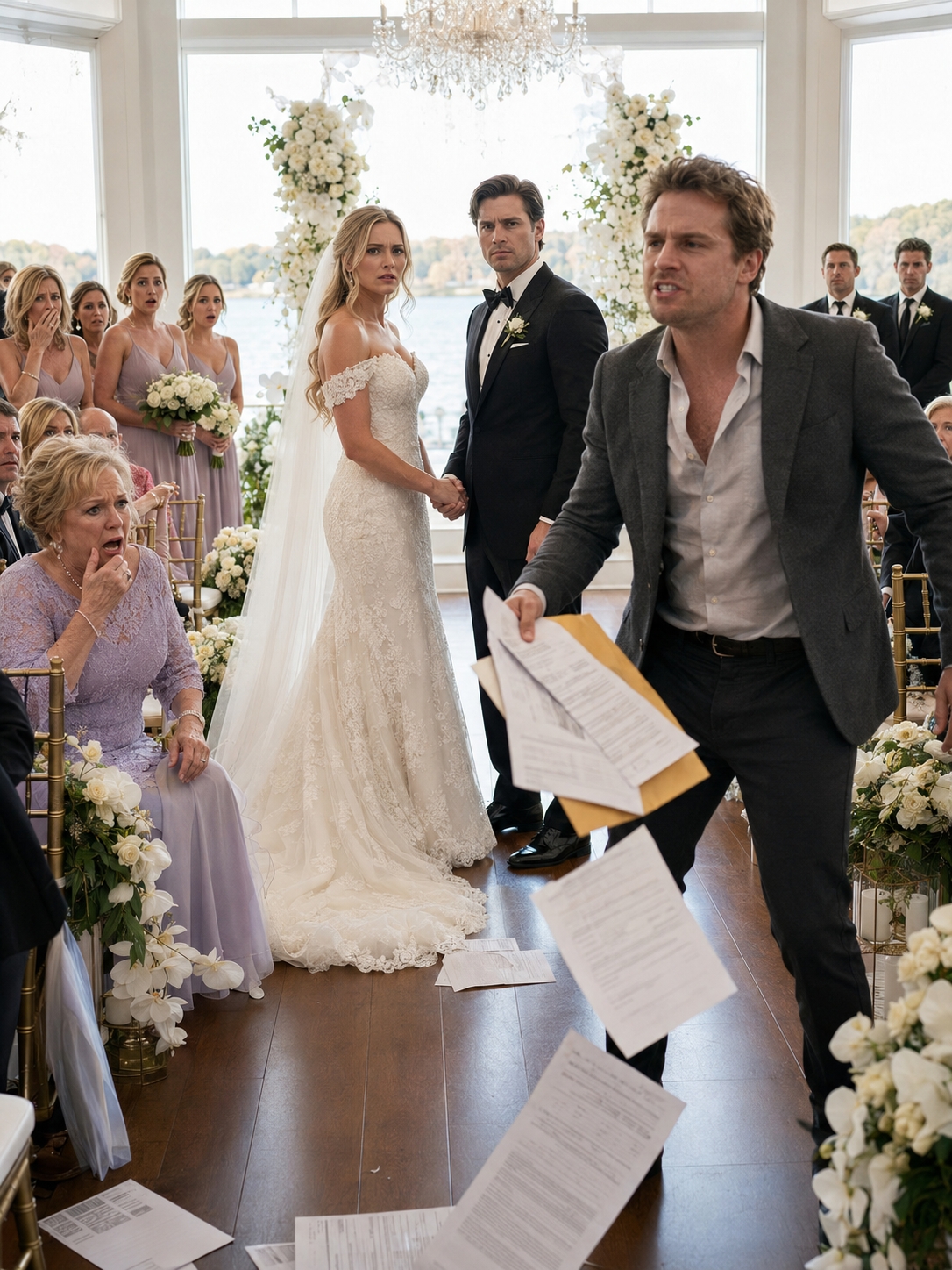 THE MAN WHO WALKED INTO MY WEDDING TO DESTROY ME DIDN’T KNOW I HAD ALREADY BURIED HIS LAST LIE