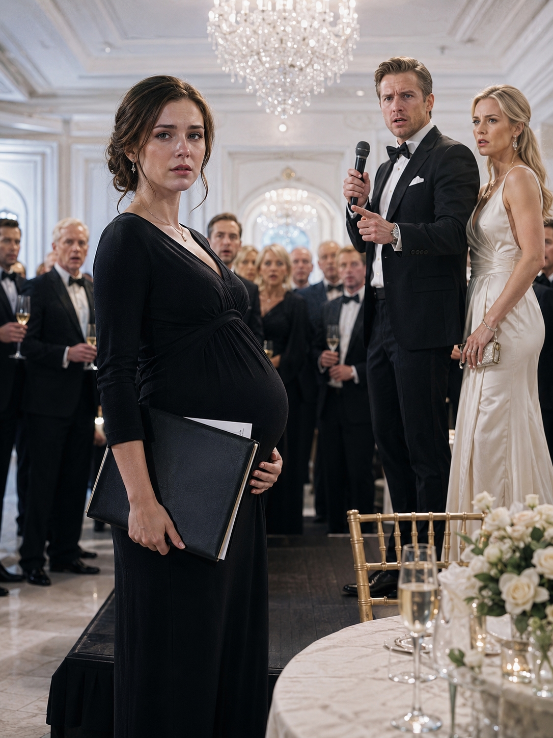 THE NIGHT HE INVITED HIS PREGNANT EX TO WATCH HIM CHOOSE ANOTHER WOMAN