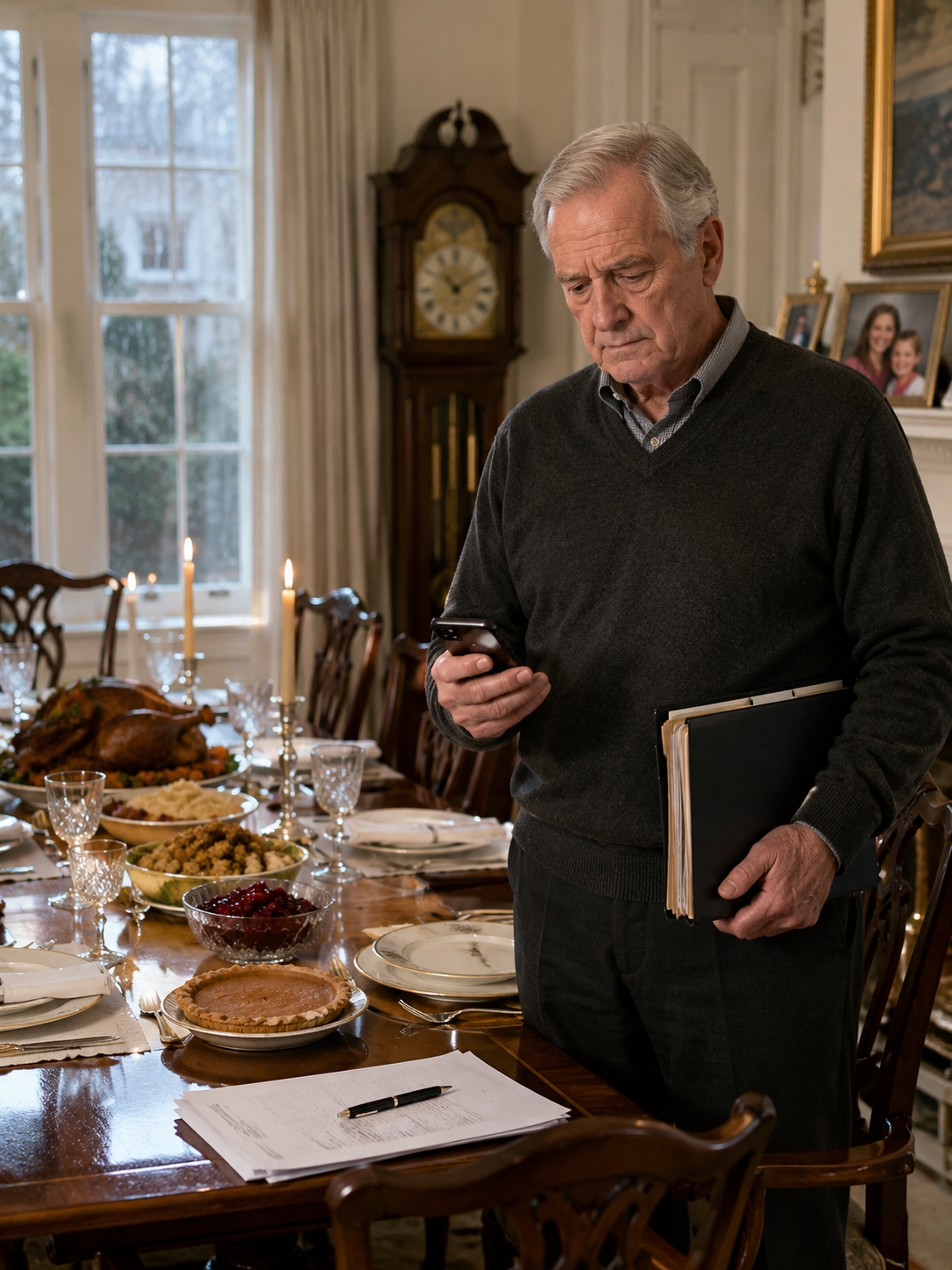 THE THANKSGIVING SHE TOLD HER FATHER TO HIRE A CAREGIVER—BY SUNSET, SHE HAD LOST FIVE MILLION DOLLARS AND DIDN’T EVEN KNOW IT