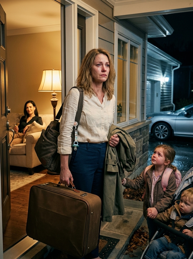 THE NIGHT HE THREW HIS WIFE OUT, HE DIDN’T KNOW SHE OWNED THE HOUSE