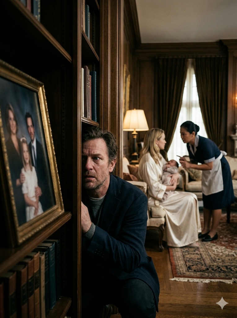 He Hid Inside His Own Mansion for 72 Hours to Spy on His Wife… But What the Maid Revealed About His Baby Changed Everything
