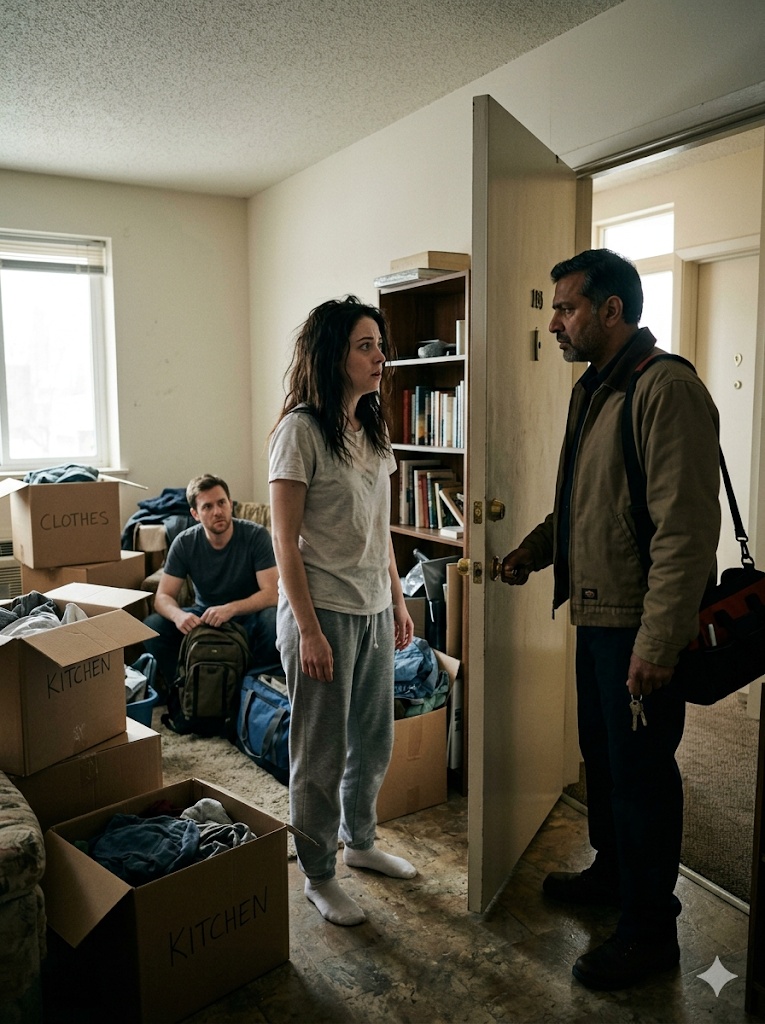 She Told Me to Pack My Stuff So She Could Bring Another Man Home — Then the Landlord Knocked at 9 A.M. and Destroyed Her Lie