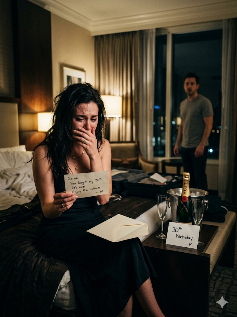 She Forgot My 30th Birthday—So I Sent Champagne To Her Hotel Room With Another Man And Ended Our Marriage With One Note