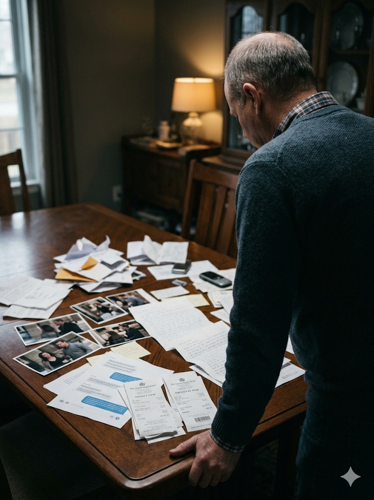 My Wife Screamed “Then Divorce Me” From a Nightclub — So I Left Her Affair, Hotel Receipts, and Secret Life Spread Across Our Dining Table