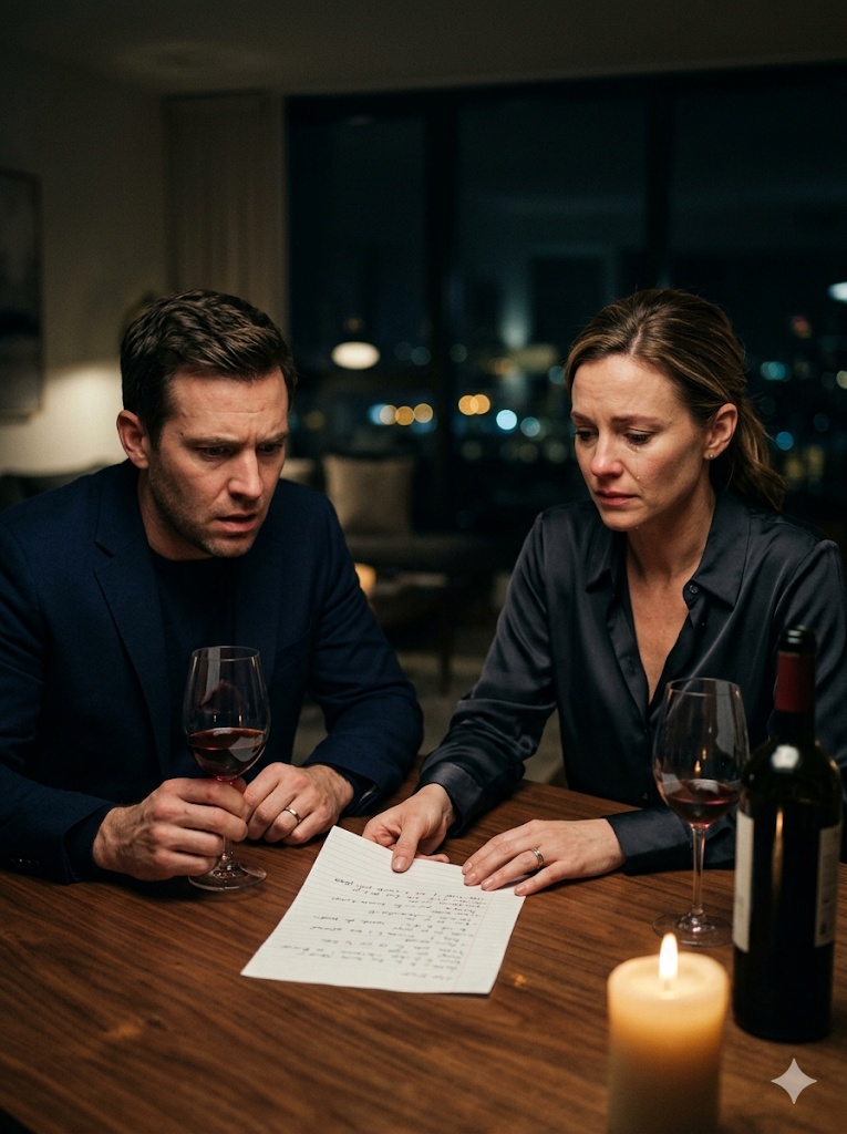 SHE SLID A LIST ACROSS THE TABLE—THEN HER FINAL DEMAND ENDED THE MARRIAGE THAT NIGHT
