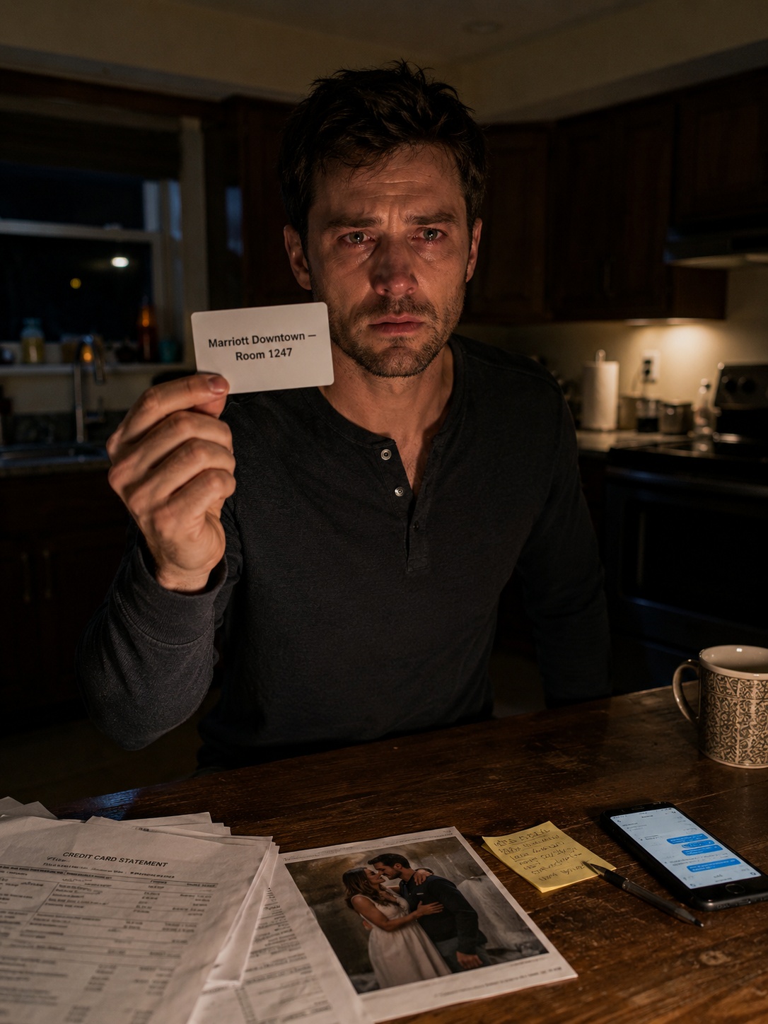 THE HOTEL KEY CARD IN MY WIFE’S COAT HAD A ROOM NUMBER—BUT THE REAL BETRAYAL WAS WAITING AT THE GALA