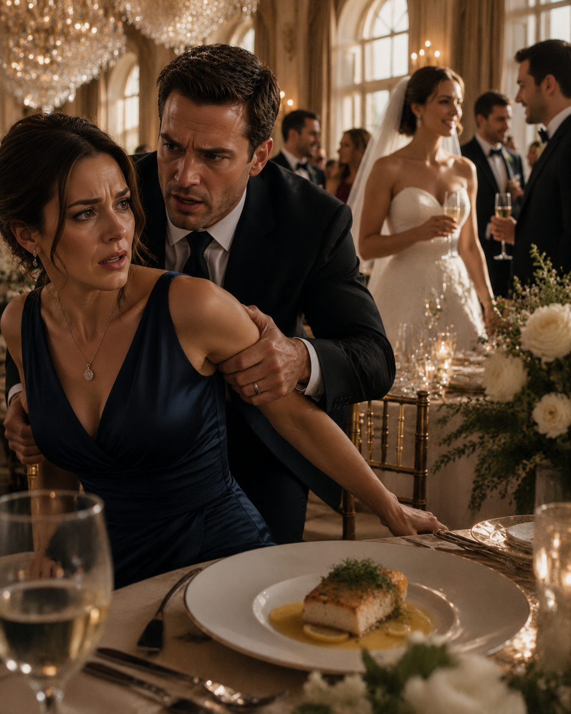 My husband told me to leave my sister’s wedding… then revealed the truth.