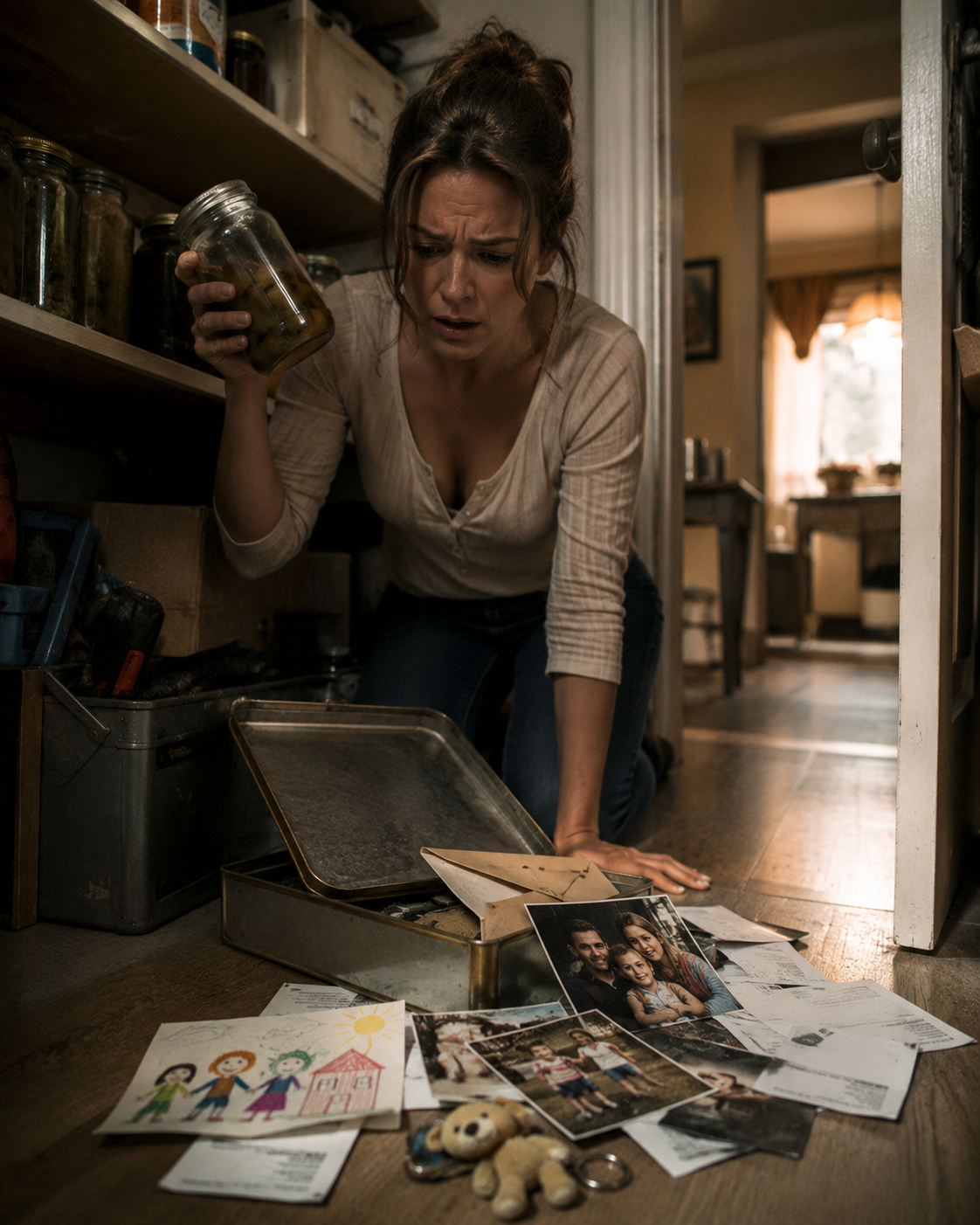 While My Husband Was Away, I Went To Get A Jar And Stood Stunned To See What Was Hidden Inside It…