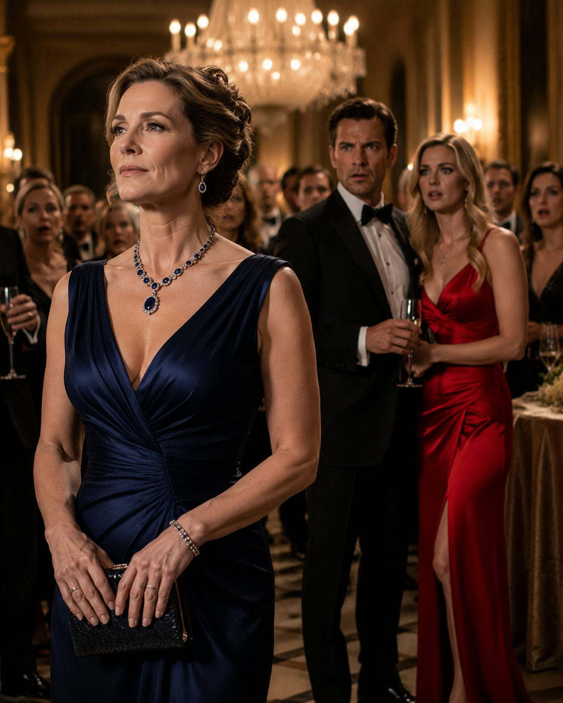 At the Charity Ball, the Billionaire’s Wife Turned Heads—Outshining His Mistress in Every Way!