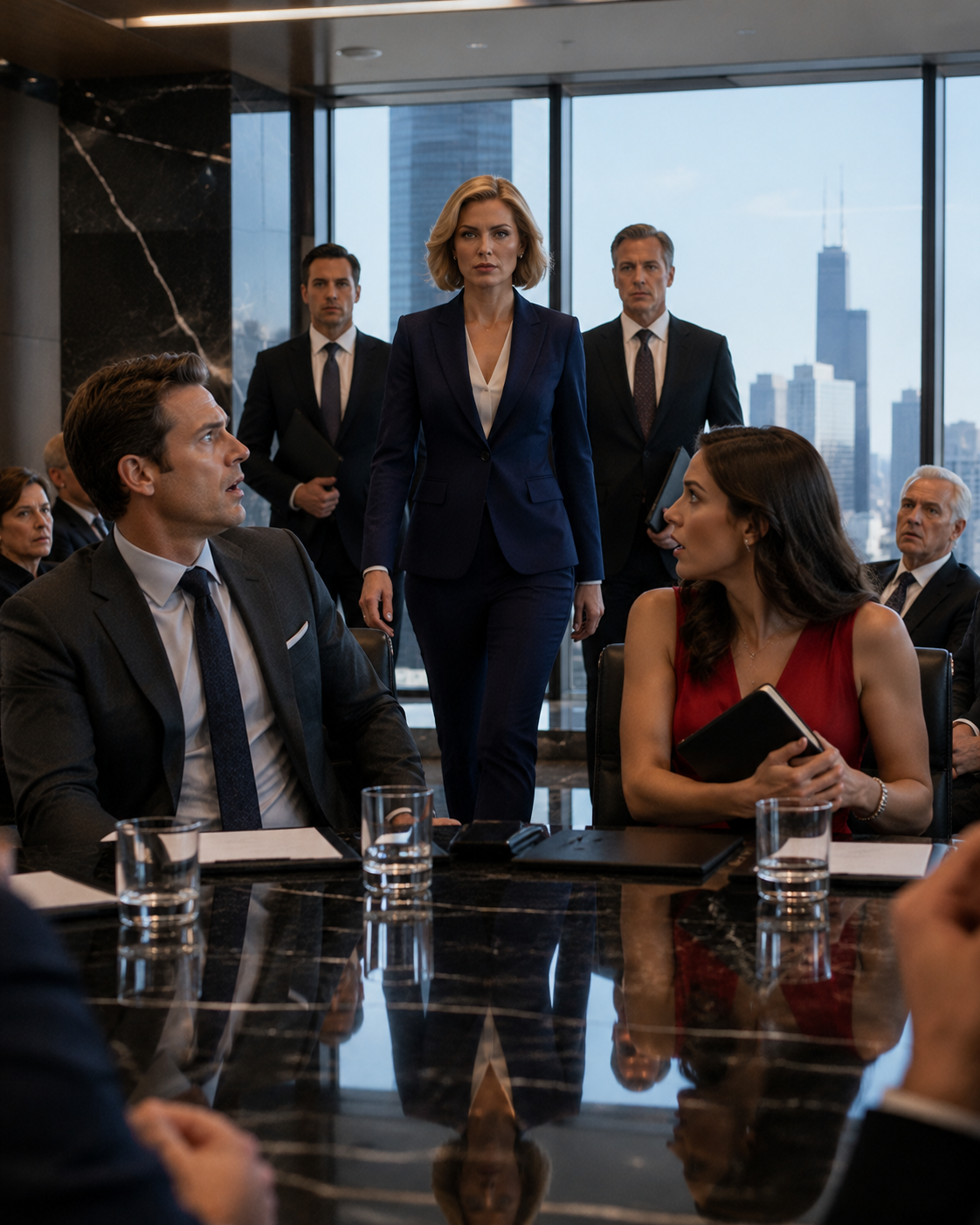 He Took His Mistress To A Client Meeting—The Shock Came When The New CEO Was His Own Wife At Last