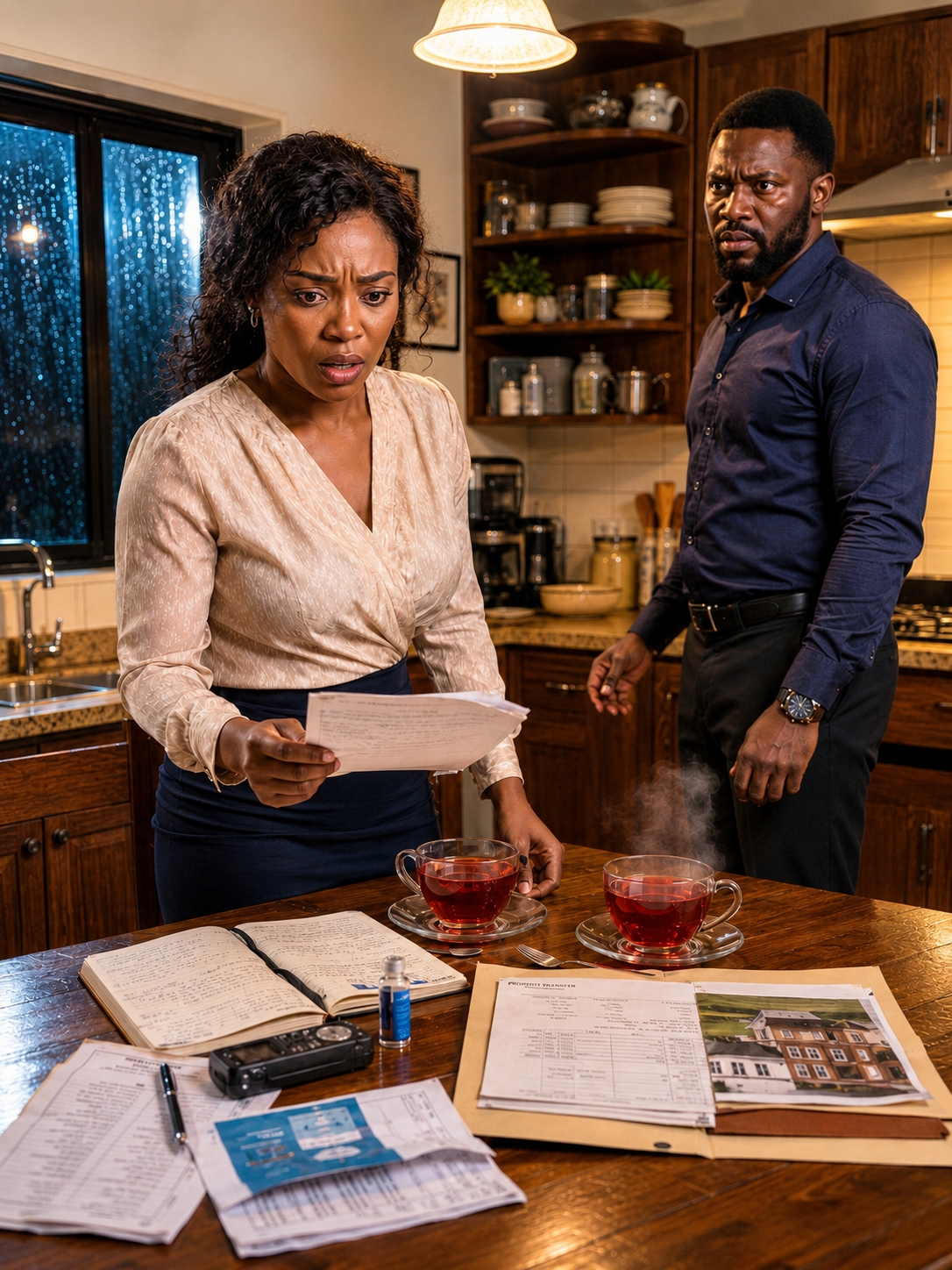 HE MADE HER DRINK THE TEA EVERY NIGHT—UNTIL SHE SWITCHED THE CUPS AND HE FINALLY CONFESSED WHAT HE WAS REALLY TRYING TO STEAL