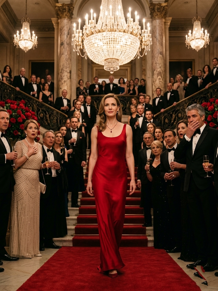 THE WOMAN HE CALLED A LEECH STOOD UP AT HIS GALA AND BURIED HIS EMPIRE