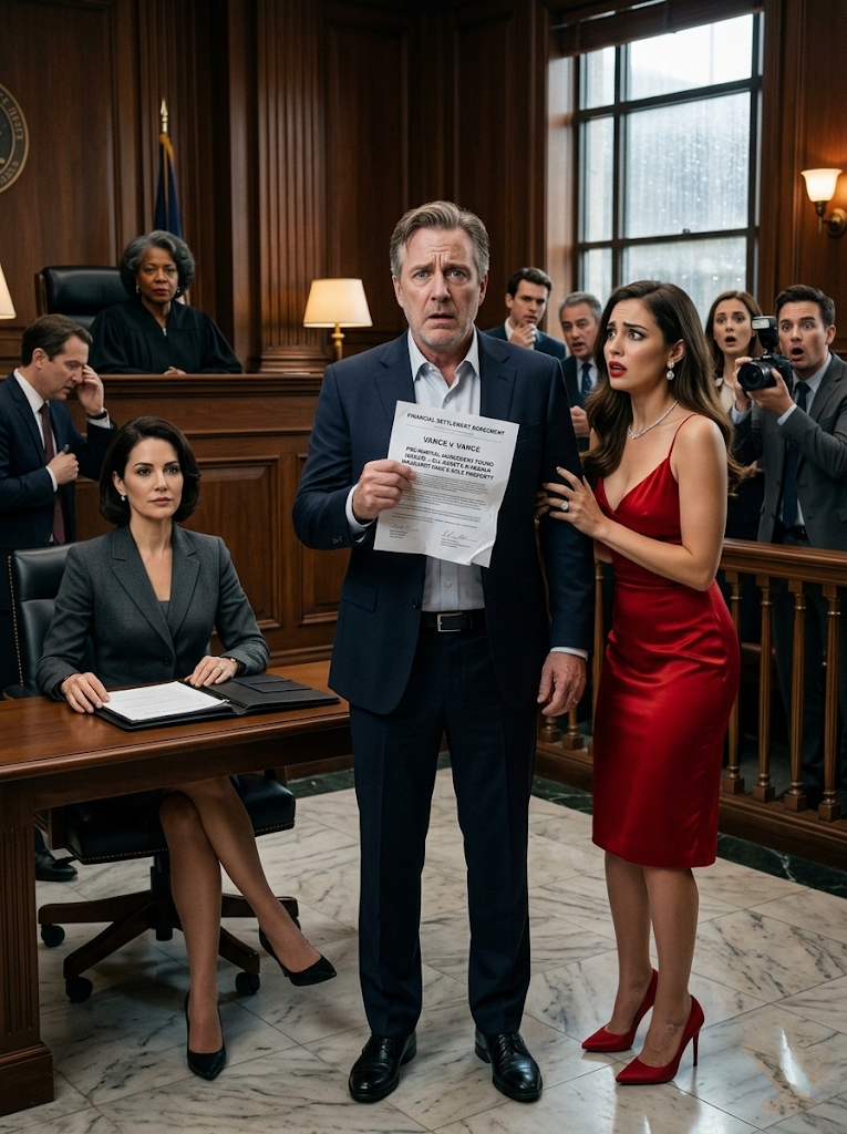 THE BILLIONAIRE BROUGHT HIS MISTRESS TO COURT TO ERASE HIS WIFE—THEN THE JUDGE READ THE DOCUMENT THAT PROVED SHE OWNED HIS EMPIRE