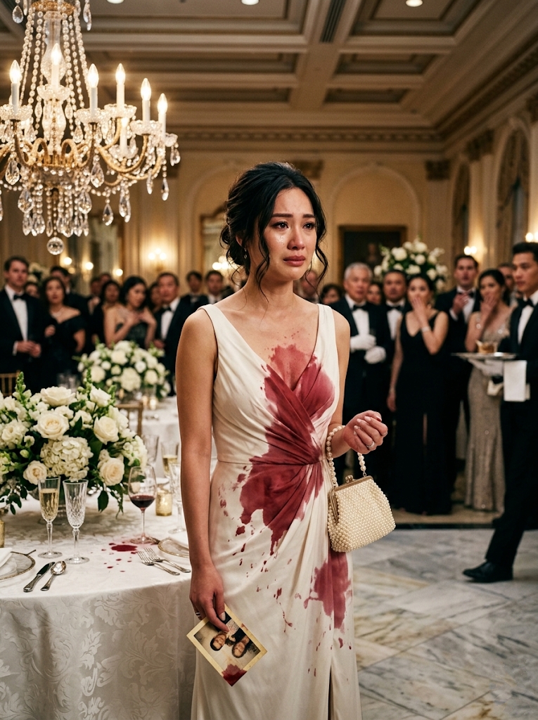 THE WOMAN IN THE STAINED WHITE DRESS WAS HIS WIFE